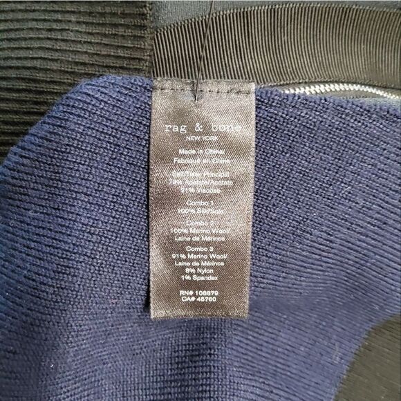 Rag and Bone Vivienne Color Block Silk Dress Size S - Picture 9 of 14